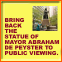 Mayor Abraham Depeyster Statue