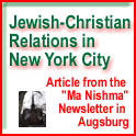 Jewish Christian Relations in New York