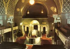 Interior of Augsburg Synagogue after Rededication in 1985