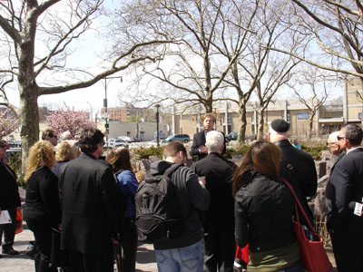 NYC Holocaust Memorial Park at Sheepshead Bay Unveiling Ceremony