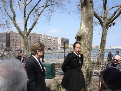 NYC Holocaust Memorial Park at Sheepshead Bay Unveiling Ceremony