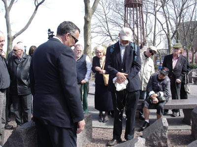 NYC Holocaust Memorial Park at Sheepshead Bay Unveiling Ceremony