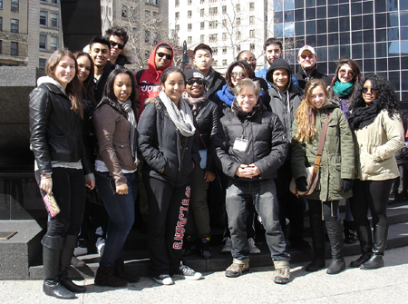 St. John's University Discover New York Spring 2013 class