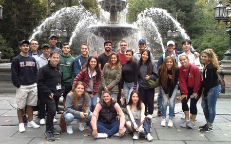 St. John's University Discover New York Fall 2016 class