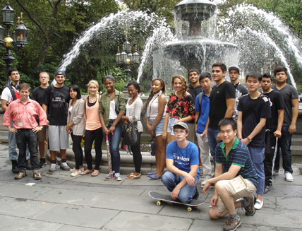 St. John's University Discover New York Fall 2012 class