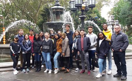 St. John's University Discover New York class Fall 2018