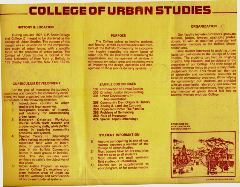 college of urban studies
