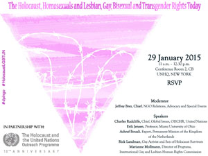 United Nations Briefing on Holocaust and LGBT Rights